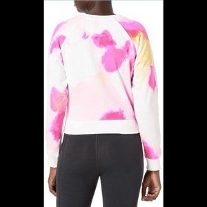 Champion Women's Campus French Terry Crew TYE DYE SWEATSHIRT MEDIUM